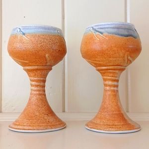 OOAK Pottery Goblets